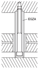 精密级推板导柱 -沉孔螺栓固定型-:相关图像