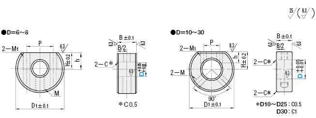 固定環　D切面標準型 止迴螺絲型:關聯圖像