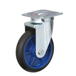 低啟動阻力腳輪 LR-WJ型 附橡膠車輪型 附旋轉零件