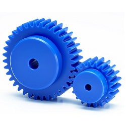 平齒輪 m0.8 POM 藍（聚甲醛）型 S80BP14K-0703