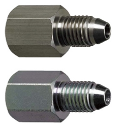 油壓･水壓用接頭 直柱型 PT內螺牙･PF外螺牙 －直柱･公－