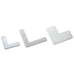 5系列（溝槽寬度6mm）　20･25･40方形鋁擠型用鈑金板　L型 HPTLS5