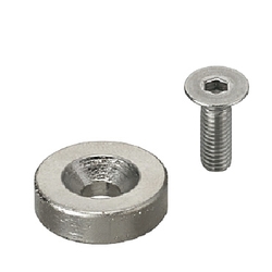 磁鐵　皿頭螺栓固定　圓型 NHXCC15-4
