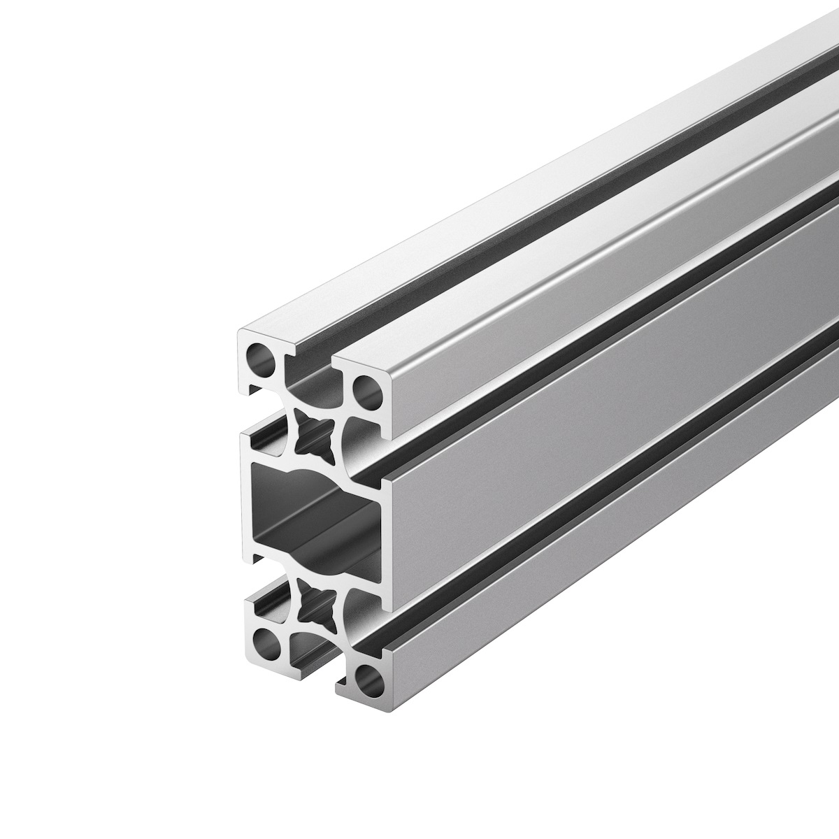 【經濟型】鋁擠型4系列 長方形 20x40mm 2列溝 4面溝