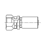 Swage型 管用平行內牙螺紋套接接頭（附30°母端座） SE SE-PF-03-3R