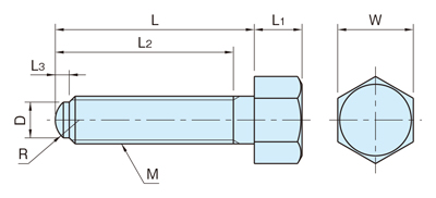 緊固螺栓 （BJ748） 尺寸圖