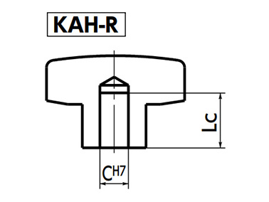 KAH – R尺寸圖