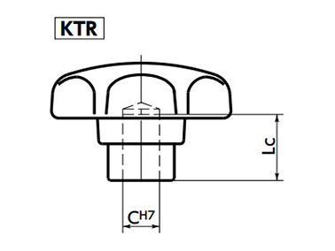 KTR（鉸孔）形狀圖