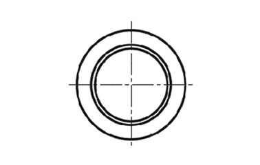 螺帽蓋ISO規格墊圈對應品（白）：相關圖像