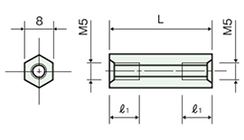 DURACON隔離柱（六角） AS/AS-B/AS-BU 尺寸圖_05