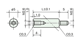 不鏽鋼隔離柱（圓型） BRU/BRU-S 尺寸圖_04