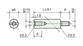 不鏽鋼隔離柱（圓型） BRU/BRU-S 尺寸圖_06
