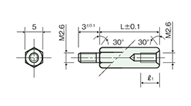 不鏽鋼隔離柱（六角、短間距堆疊用）/MSU 尺寸圖_03