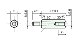 不鏽鋼隔離柱（六角、短間距堆疊用）/MSU 尺寸圖_04