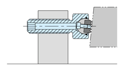 工件夾爪 滾珠元件（螺栓型） (BUH) 使用範例