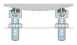 工件夾爪 滾珠元件（螺栓型） (BUH) 使用範例