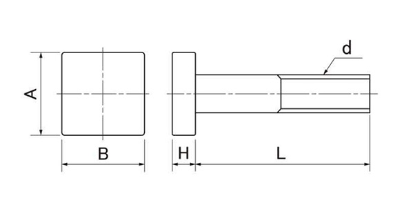 沖壓螺栓（大角度）尺寸圖