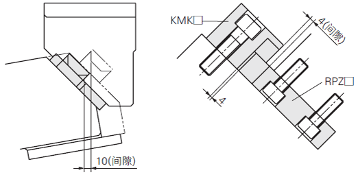 斜楔强制复位主动板 -烧结型·单边避让L型-:相关图像