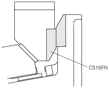 斜楔主动板 -15°型・无油槽型-:相关图像