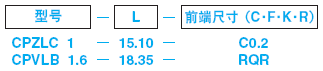 精密级前端加工直型芯 -轴径(D)固定/轴径公差0_-0.005-:相关图像