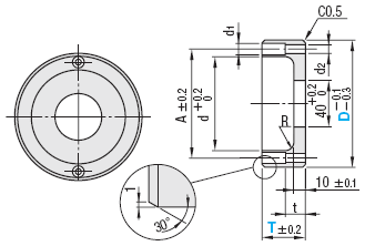 定位环  -螺栓型用-:相关图像