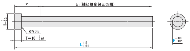 压铸模用直推杆  -SKD61+氮化/标准规格-:相关图像