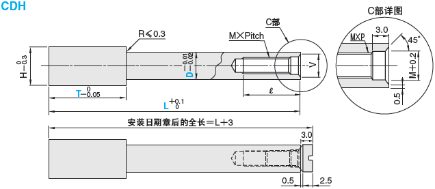 压铸模日期章固定座 -小径型用-:相关图像