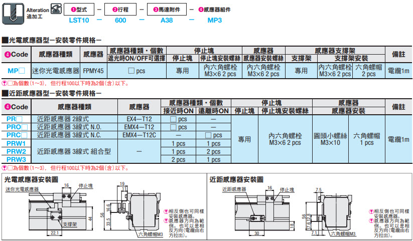 【FA新商品】【C-VALUE】單軸致動器　LST10　－皮帶型－:關聯圖像