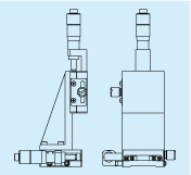 MiSUMi經濟型手動滑台追加工分厘卡測頭位置左右上下反向型