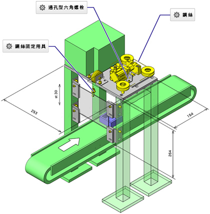 MISUMI導引滾輪案例