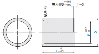 治具襯套尺寸圖和圖紙