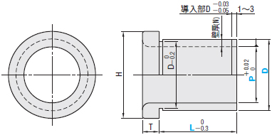 治具襯套尺寸圖和圖紙