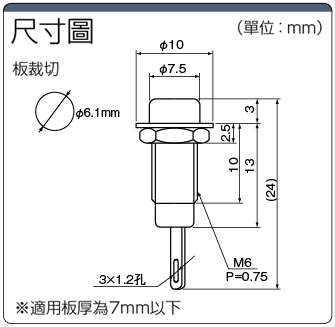 φ2mmピンソケット（ニッケルメッキ）:関連画像
