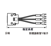 IEEE1284(MDR)ケーブル バラ線 (3M製コネクタ使用):関連画像
