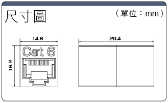 中繼型・UTP・Cat6A, Cat6（直接結線）：相關圖像