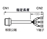 JL04コネクタ 防水・ストレート・パネル取付タイプ:関連画像