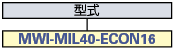 MIL40コネクタ/e-CON変換タイプ:関連画像