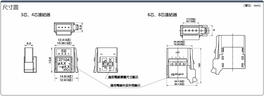 37104-3122-000FL-8P | e-CON 插頭連結器 | MISUMI | MISUMI【台灣三住】