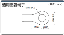 2列小型ブロック端子台(30A　M4):関連画像
