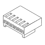 2.5mm間距 電線對電路板用 外殼（5051） 5051-06