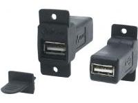 板裝USB轉換接頭（方孔型） U09-AF-CAP