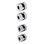 聯軸器　對應大口徑十字形固定螺絲型（鍵槽孔）