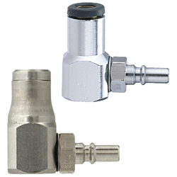 氣壓用接頭　軟管連接用型　L型插頭