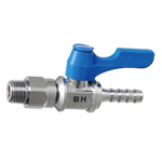 球閥旋轉直柱型　PT公　軟管連接