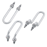 液體加熱用鞘式加熱棒　U型尺寸指定型