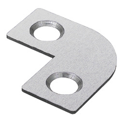 6系列（溝槽寬度8mm）鋁擠型用端面板