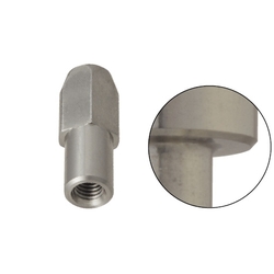 定位銷　高硬度不鏽鋼　大頭錐型　公差選擇　－內螺牙型－