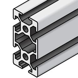 8系列　正方形　平行倒角　40×80mm　80×40mm