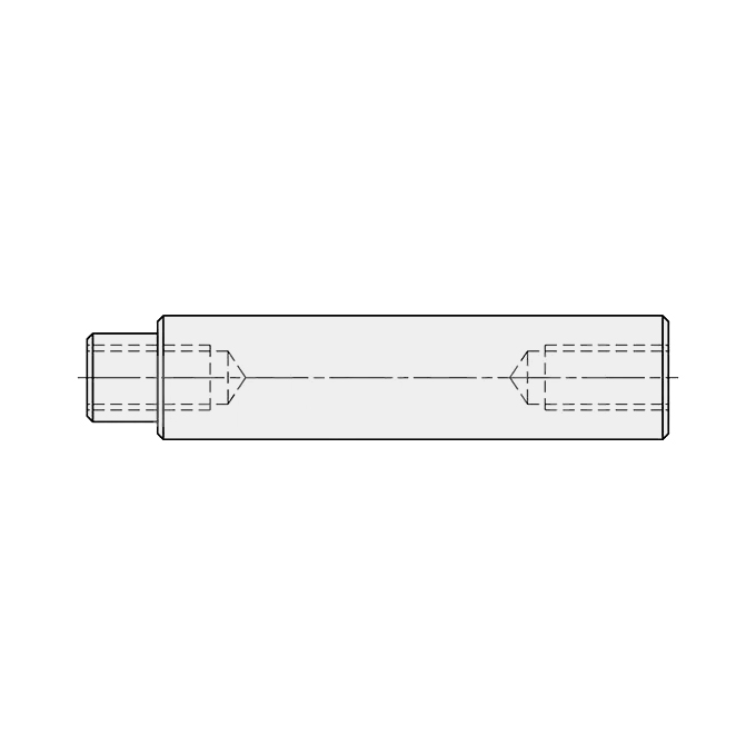 【經濟型】 線性導桿 一端軸頸型 兩端內螺牙型/一端內螺牙型