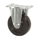 特殊合成樹脂腳輪　600HB-P重型 　固定型 使用滾動軸承